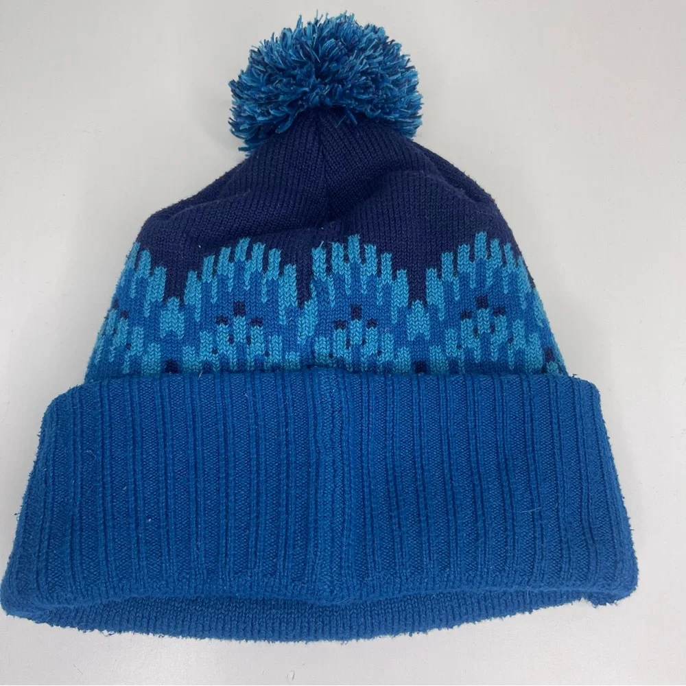 Patagonia Powder Town Beanie Blue‎ Unisex Warm Winter Casual Outdoor